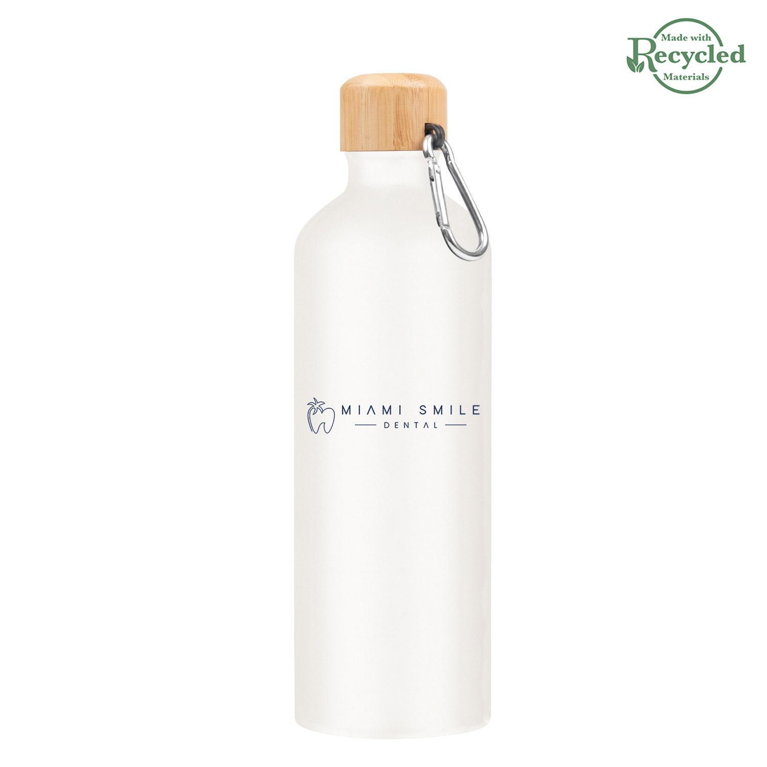Miami Smile Dental recycled water bottle